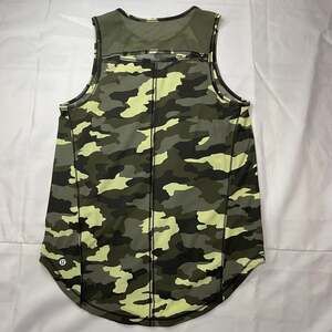 Lululemon Sculpt Tank Top Heritage 365 Camo Crispin Green Multi